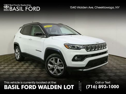 Used 2022 Jeep Compass Limited w/ Sun and Sound Group AWD/4WD image 1