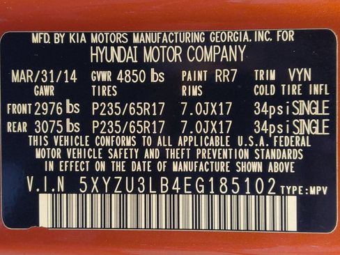 Used 2014 Hyundai Santa Fe Sport w/ Technology Package 04 FWD image 33