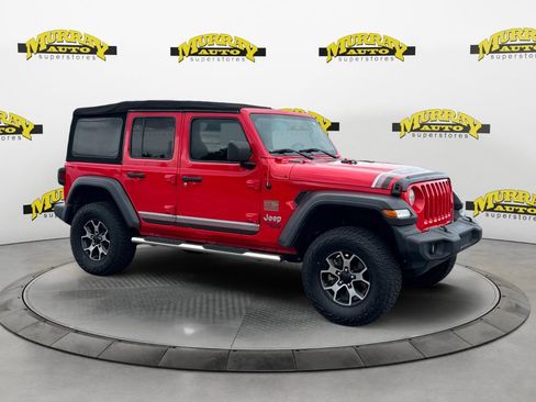 Used 2018 Jeep Wrangler Unlimited Sport S AWD/4WD image 7