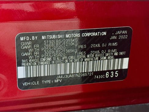 Used 2022 Mitsubishi Outlander SEL Black Edition image 38