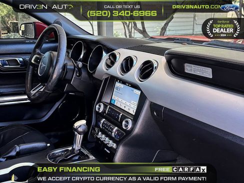 Used 2016 Ford Mustang Premium w/ Wheel & Stripe Package RWD image 16