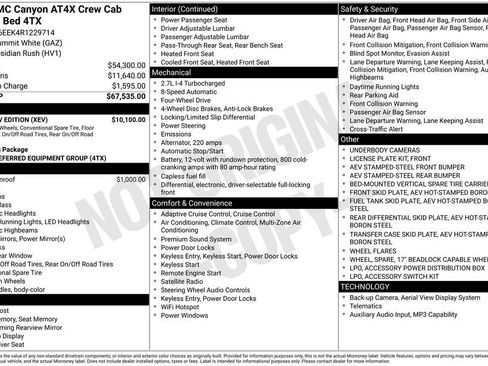Used 2024 GMC Canyon AT4X w/ AT4X AEV Edition AWD/4WD image 2