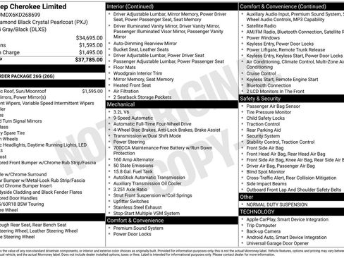 Used 2019 Jeep Cherokee Limited image 4