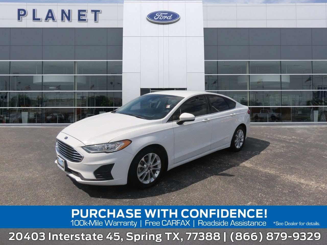 Used 2020 Ford Fusion SE FWD image 1