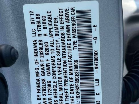 Used 2012 Honda Civic EX image 20