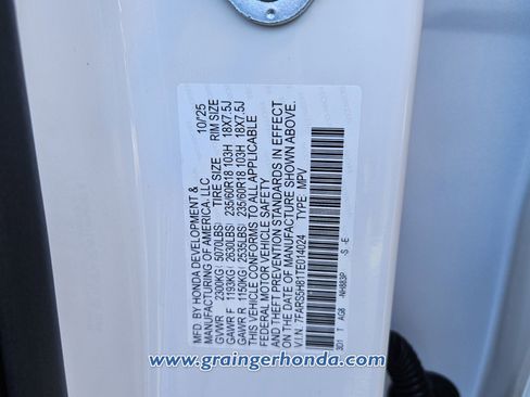 New 2026 Honda CR-V Sport-L image 13