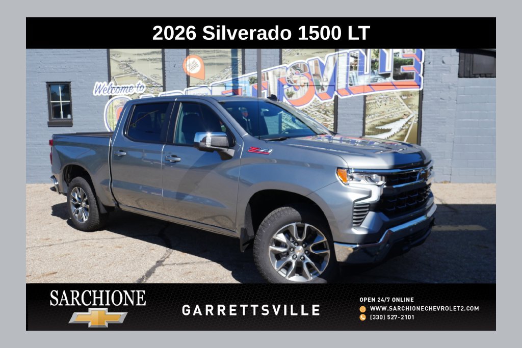 New 2026 Chevrolet Silverado 1500 LT w/ Z71 Off-Road Package AWD/4WD image 1