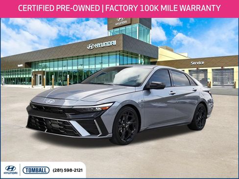 Certified 2025 Hyundai Elantra N Line FWD image 1