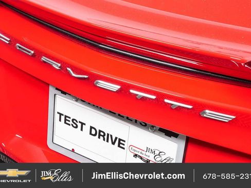 Used 2024 Chevrolet Corvette Z06 w/ Chrome Exterior Badge Package RWD image 32