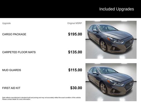 Used 2019 Hyundai Sonata SEL w/ Cargo Package FWD image 3
