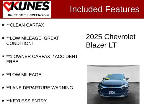Used 2025 Chevrolet Blazer LT FWD image 3