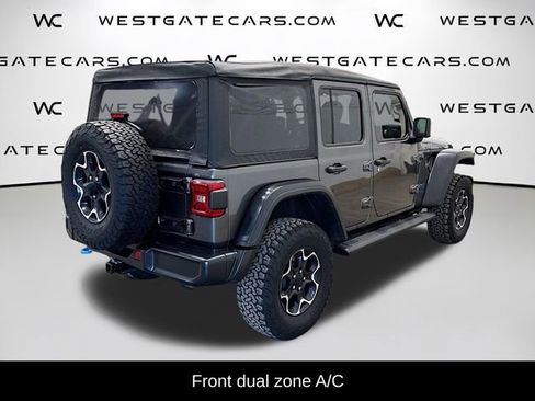 Used 2022 Jeep Wrangler Unlimited Rubicon 4xe w/ Cold Weather Group image 8