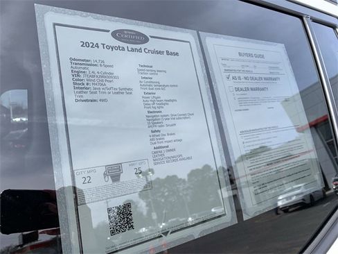 Used 2024 Toyota Land Cruiser Base image 37