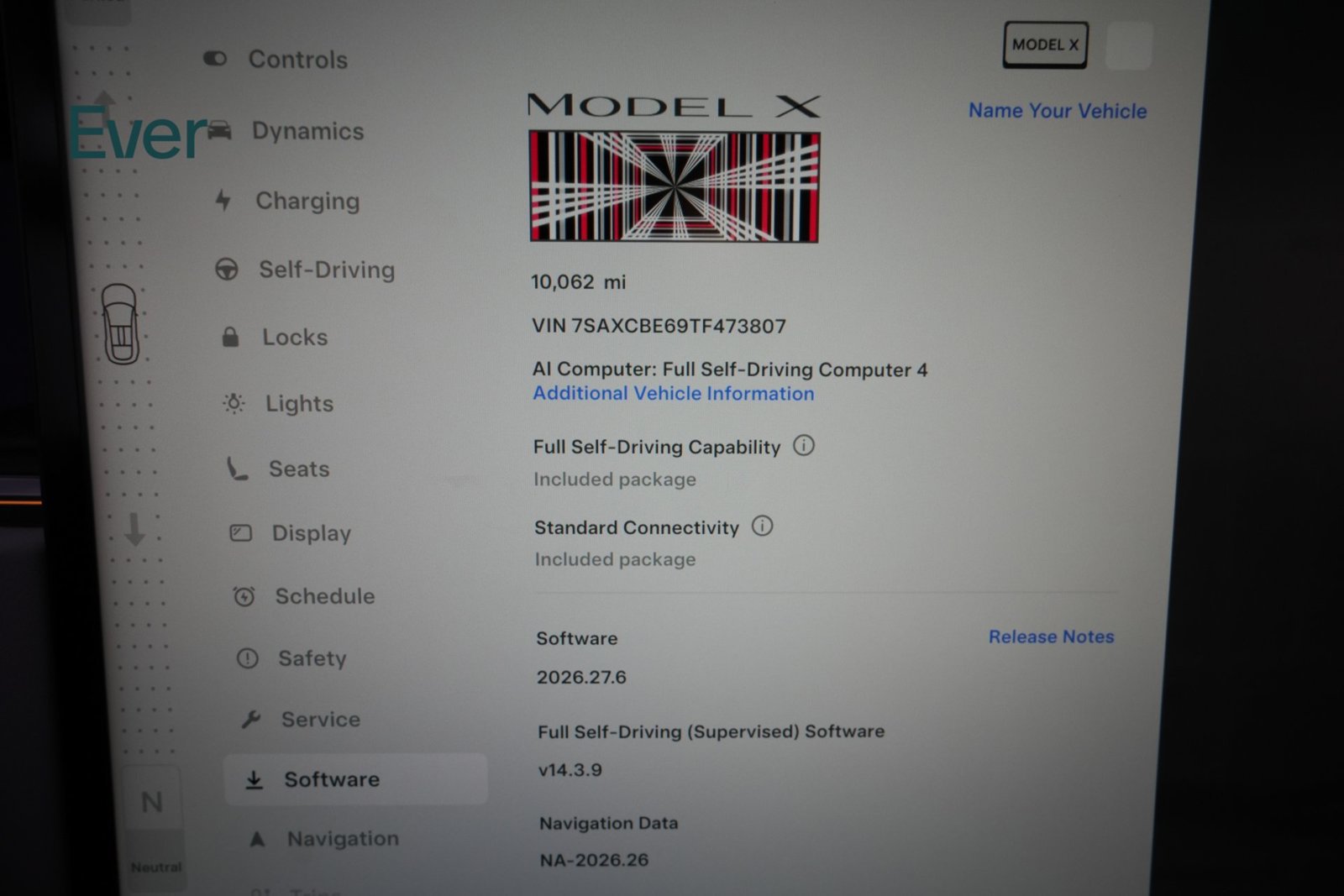 Used 2026 Tesla Model X Plaid AWD/4WD image 7