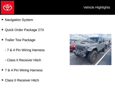 Used 2022 Jeep Wrangler Unlimited Rubicon w/ Trailer Tow Package AWD/4WD image 5