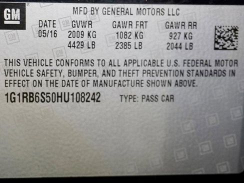 Used 2017 Chevrolet Volt Premier w/ Driver Confidence II Package image 50