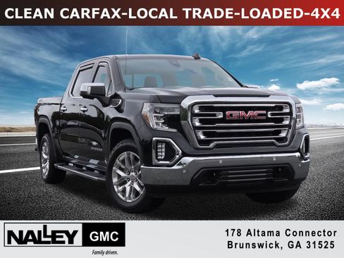 Used 2021 GMC Sierra 1500 SLT w/ SLT Premium Plus Package AWD/4WD image 1