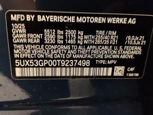 New 2026 BMW X3 xDrive30 w/ M Sport Package image 31