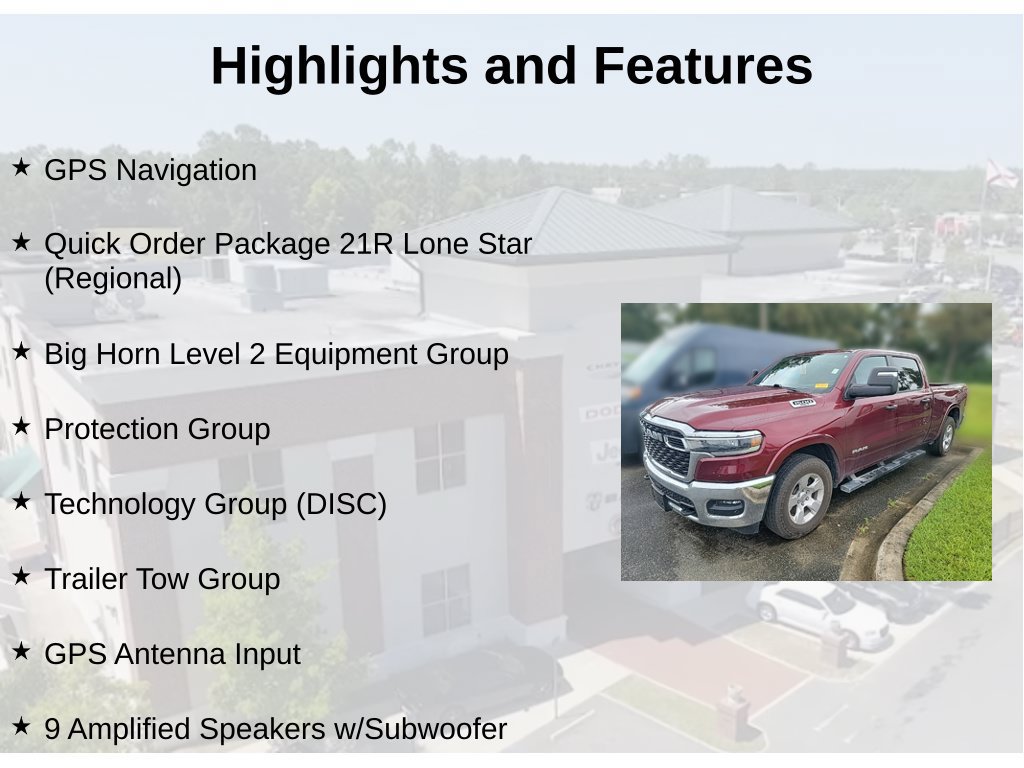 Used 2025 RAM 1500 Lone Star AWD/4WD image 2