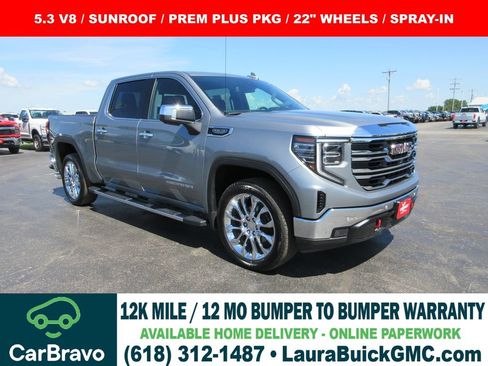Certified 2023 GMC Sierra 1500 SLT w/ SLT Premium Plus Package AWD/4WD image 1