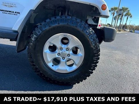 Used 2015 Jeep Wrangler Unlimited Sahara w/ Connectivity Group image 8
