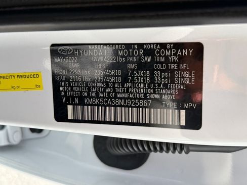 Used 2022 Hyundai Kona Limited w/ Cargo Package AWD/4WD image 36