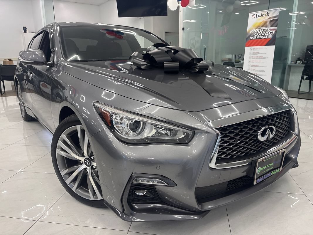 Used 2021 INFINITI Q50 Sensory w/ Cargo Package AWD/4WD image 3