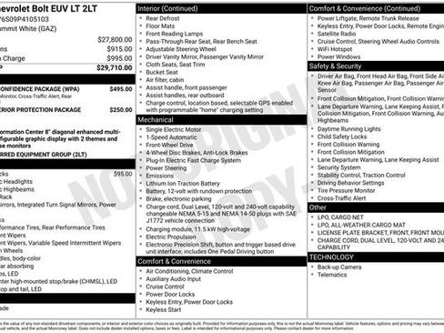 Used 2023 Chevrolet Bolt EUV LT w/ Driver Confidence Package image 42