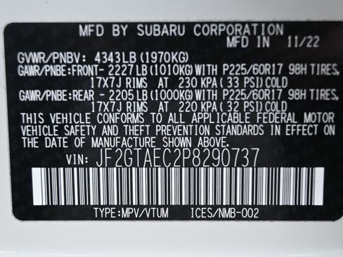 Used 2023 Subaru Crosstrek 2.0i Premium w/ Popular Package #3 image 36