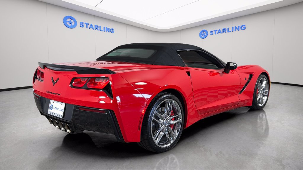 Certified 2015 Chevrolet Corvette Stingray Convertible w/ 3LT Preferred Equipment Group RWD image 13