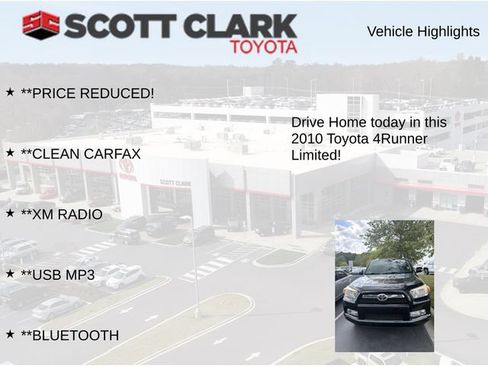 Used 2010 Toyota 4Runner Limited AWD/4WD image 7