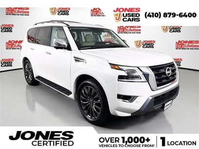 Certified 2024 Nissan Armada Platinum w/ Captain's Chairs Package