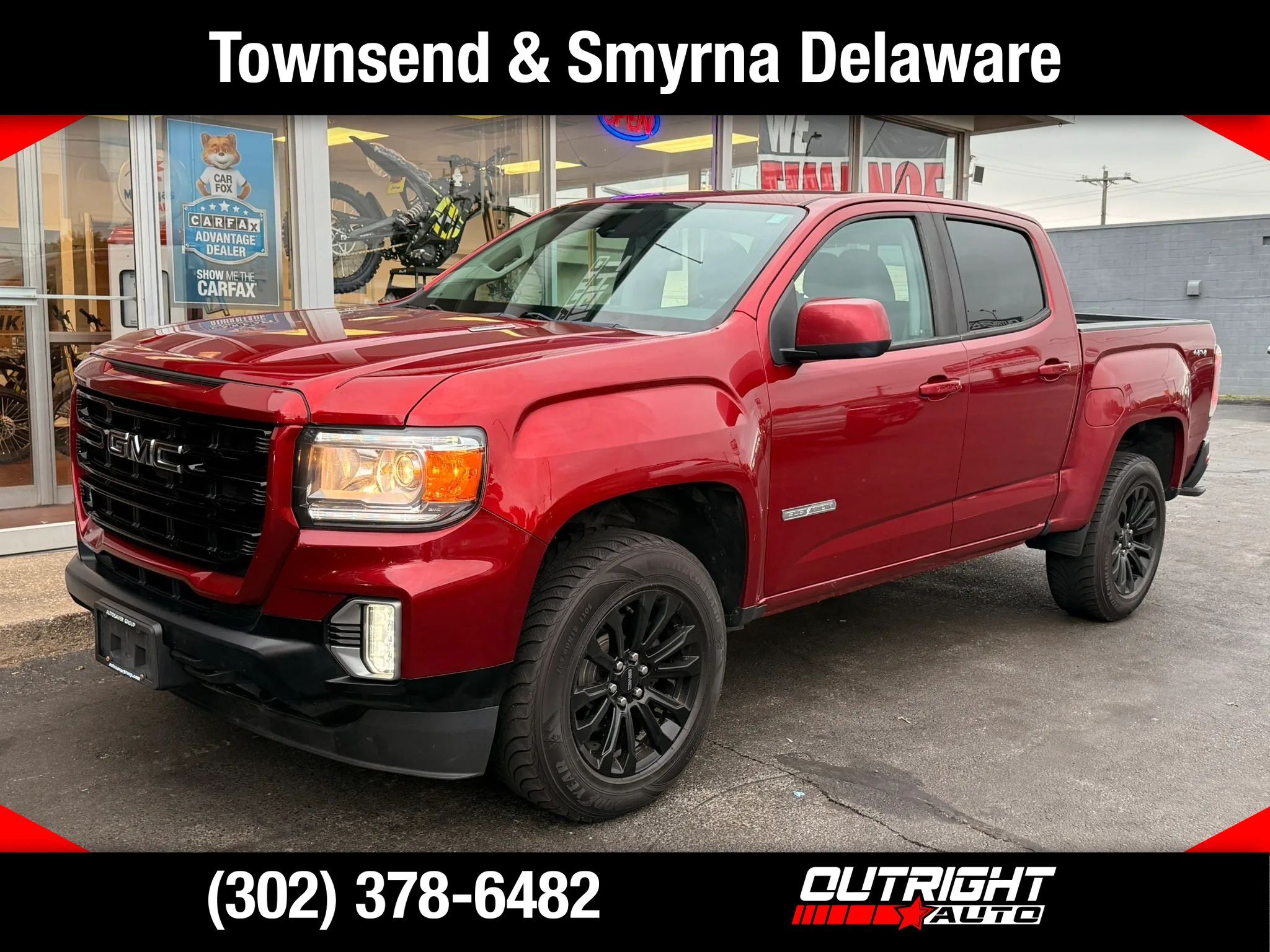 Used 2022 GMC Canyon Elevation w/ Elevation Premium Package AWD/4WD image 1