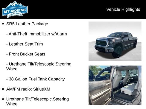 Used 2021 Toyota Tundra SR5 w/ SR5 Leather Package image 4