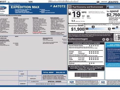 Used 2018 Ford Expedition Max Limited RWD image 2