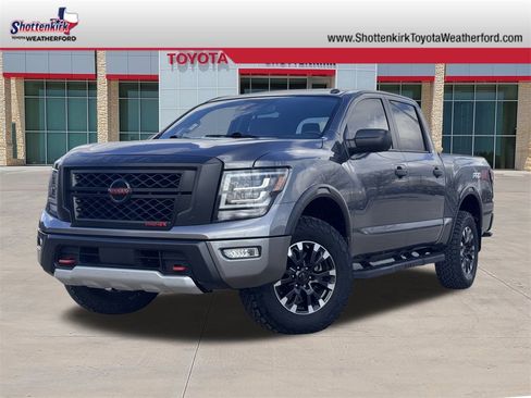 Used 2021 Nissan Titan PRO-4X w/ Off Road Protection Package image 1