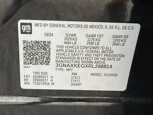 Used 2024 Chevrolet Equinox LT w/ LPO, Floor Liner Package FWD image 25