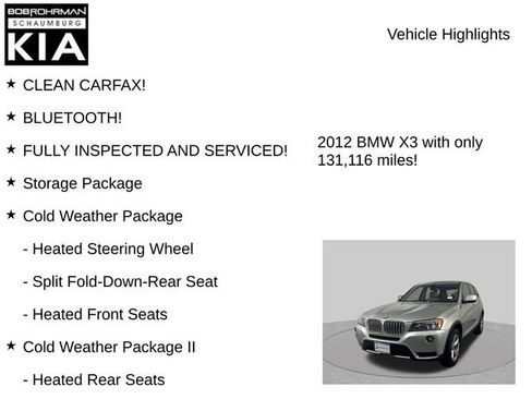 Used 2012 BMW X3 xDrive28i AWD/4WD image 8