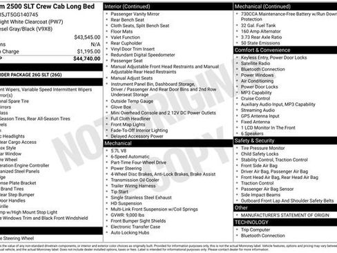 Used 2016 RAM 2500 SLT image 39