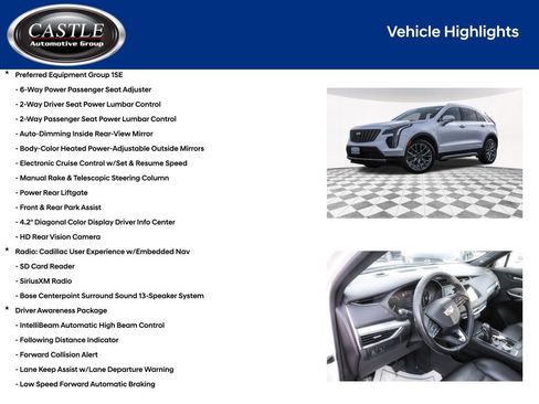 Used 2019 Cadillac XT4 Premium Luxury w/ Driver Awareness Package image 4