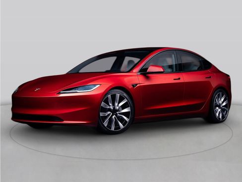 Used 2025 Tesla Model 3 Performance AWD/4WD image 1