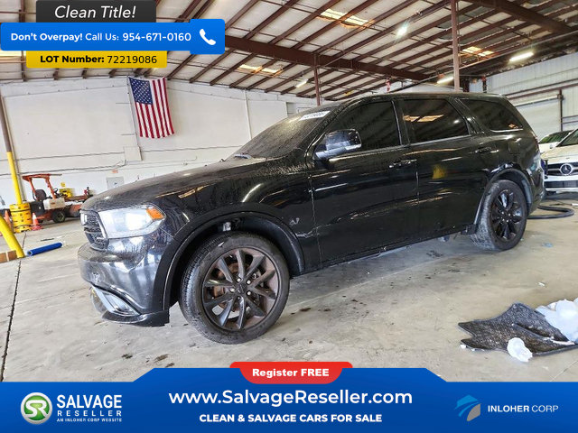 Used 2018 Dodge Durango GT w/ Blacktop Package RWD image 1