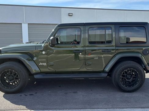 Used 2020 Jeep Wrangler Unlimited Sahara AWD/4WD image 2