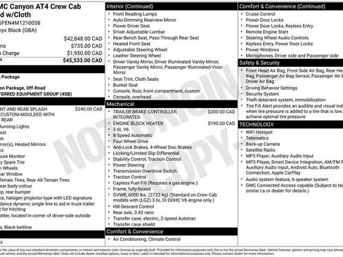Used 2021 GMC Canyon AT4 AWD/4WD image 2
