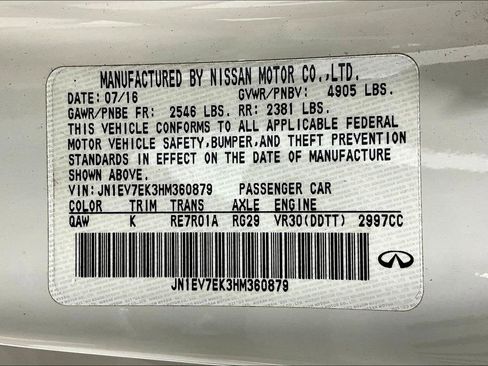 Used 2017 INFINITI Q60 w/ Premium Plus Package 3.0T image 41