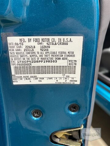 Used 1993 Ford Mustang Cobra RWD image 22