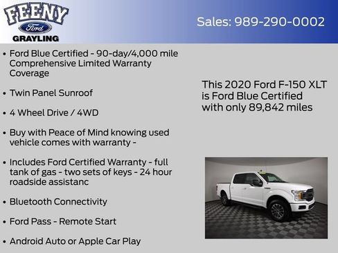 Used 2020 Ford F150 XLT w/ Equipment Group 302A Luxury AWD/4WD image 5