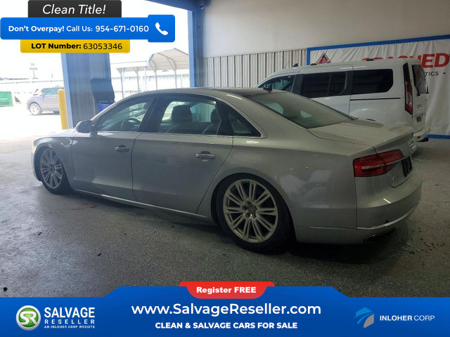 Used 2015 Audi A8 L 4.0T AWD/4WD image 3