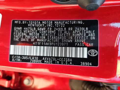 Used 2023 Toyota Camry XLE FWD image 23