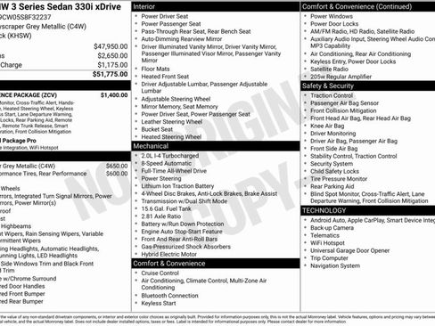 Certified 2025 BMW 330i xDrive Sedan w/ Convenience Package image 8